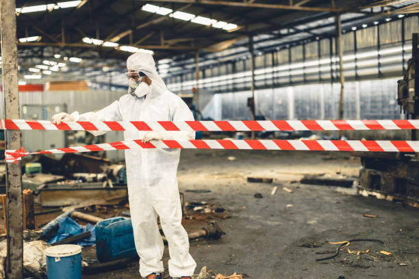 Professional Hoarding Cleanup technician working in Breckenridge, MN